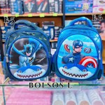 bolso de nin@ #12002(B)(largo=30cm-ancho=25cm) (732.72&*12)