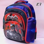 bolso de nin@ #14002in-2 (K)(2pcs-bolso+cartuchera)(largo=35cm-ancho=27cm)(1065&*12)