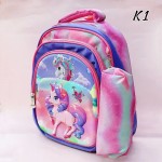 bolso de nin@ #14002in-2 (K)(2pcs-bolso+cartuchera)(largo=35cm-ancho=27cm)(1065&*12)