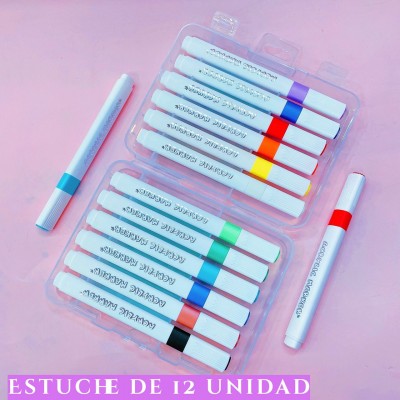 marcador acrylic marker x12
