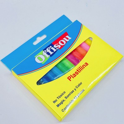 plastilina offisou x12 #0036 (4.8&*1)