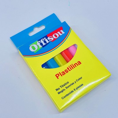 plastilina offisou x6 #0035 (2.8&*1) 