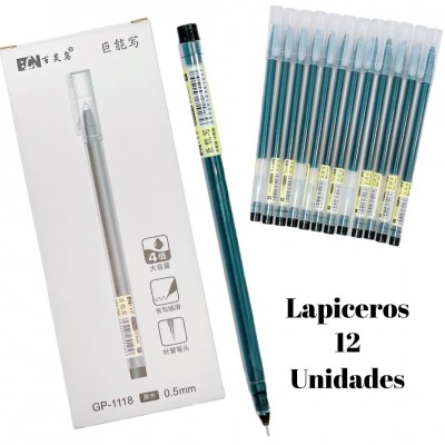 lapiceros bailingniao x12 #1118