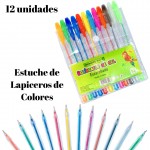 lapiceros de colores x12