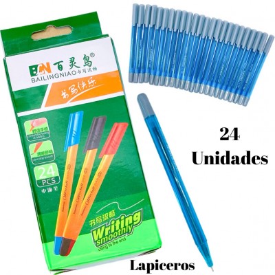 lapiceros bailingniao x24pcs #570