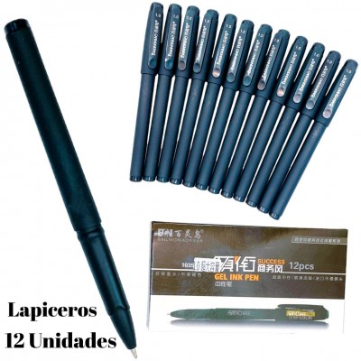 lapiceros bailingniao #12pcs 0.7mm #1035