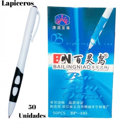 caja lapiceros bailingniao x50pcs #105