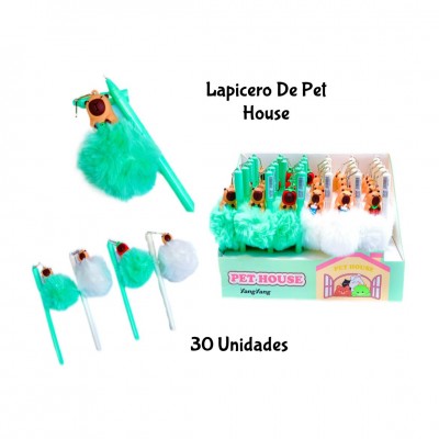 lapiceros pompom capybara