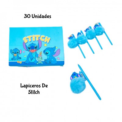 lapiceros stitch pompom #21208-4