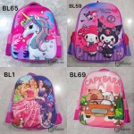 bolso de nin@#1101-bl (largo32cm-ancho27cm)con luces