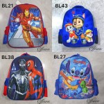bolso de nin@#1101-bl (largo32cm-ancho27cm)con luces