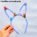 cintillo para nina pompom 