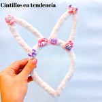 cintillo para nina pompom 
