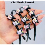 cintillo de nina  kuromi  (click en la foto para ver más modelos)