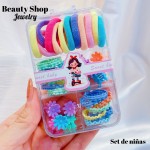 set de colitas+pinzitas+ganchito (P)