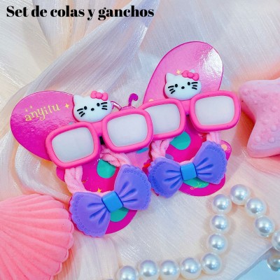 colas mariposa sanrio x4