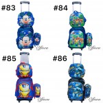 maletas de nina/o 3pcs cartuchera+lonchera+bolso (24.50$con luces)
