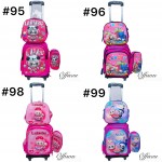 maletas de nina/o 3pcs cartuchera+lonchera+bolso (24.50$con luces)