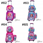 maletas de nina/o 3pcs cartuchera+lonchera+bolso (24.50$con luces)