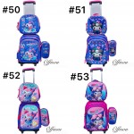 maletas de nina/o 3pcs cartuchera+lonchera+bolso (24.50$con luces)