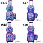 maletas de nina/o 3pcs cartuchera+lonchera+bolso (24.50$con luces)