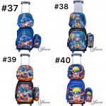 maletas de nina/o 3pcs cartuchera+lonchera+bolso (24.50$con luces)