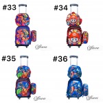 maletas de nina/o 3pcs cartuchera+lonchera+bolso (24.50$con luces)