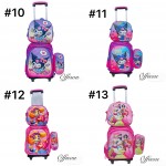 maletas de nina/o 3pcs cartuchera+lonchera+bolso (24.50$con luces)