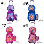 maletas de nina/o 3pcs cartuchera+lonchera+bolso (24.50$con luces)