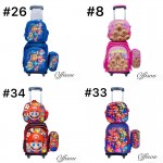 maletas de nina/o 3pcs cartuchera+lonchera+bolso (24.50$con luces)