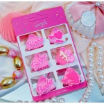 pinza de barbie x6