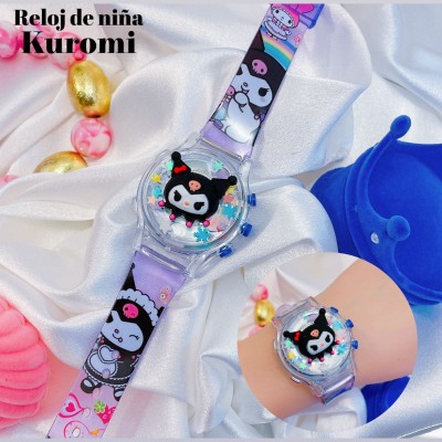 reloj de sanrio con luces