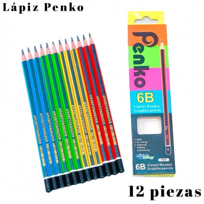 lapiz penko 6b x12pcs 