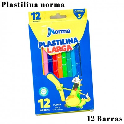 plastilina norma x12pcs #8221