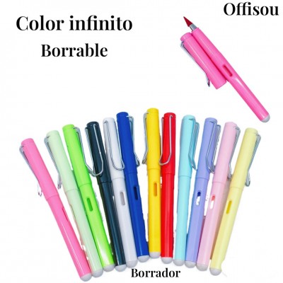 lapiz infinito borrable x12pcs