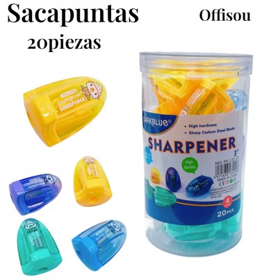 sacapuntas sharpener x20pcs #132-20
