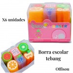 borra escolares tebang x6 #6550 (11.5&*1)