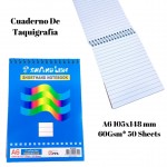 cuaderno de taquigrafia 105x148mm #08350