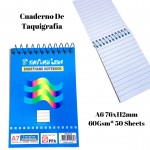 cuaderno de taquigrafia 76x112mm #08168