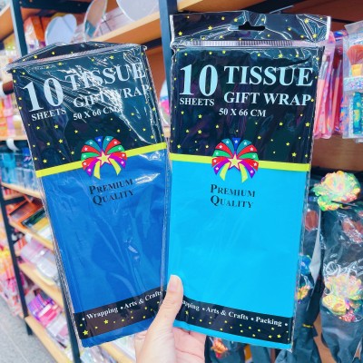 papel seda x10pcs 50x66cm 