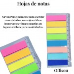 hojas de nota 2417