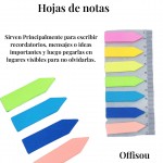 hojas de nota 2417