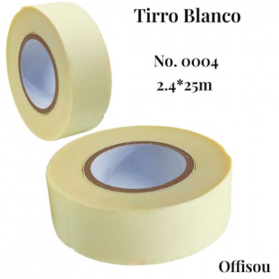 tirro blanco offisou 2.4*25m #0004