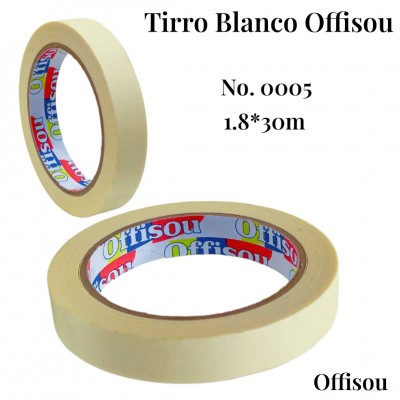 tirro blanco offisou 1.8*30m #0005