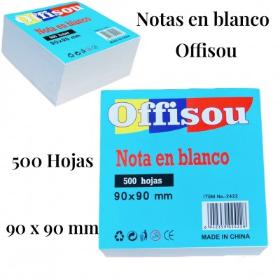 notas adhesivas offisou 90x90 #2422