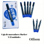 marcador permanente x10 #5559