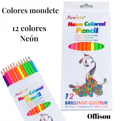 colores mondete 12color neon