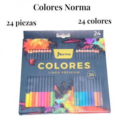 colores norma 24pcs 24color #8592